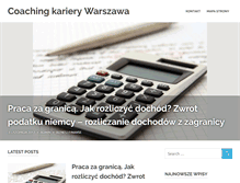 Tablet Screenshot of miastopracy.pl